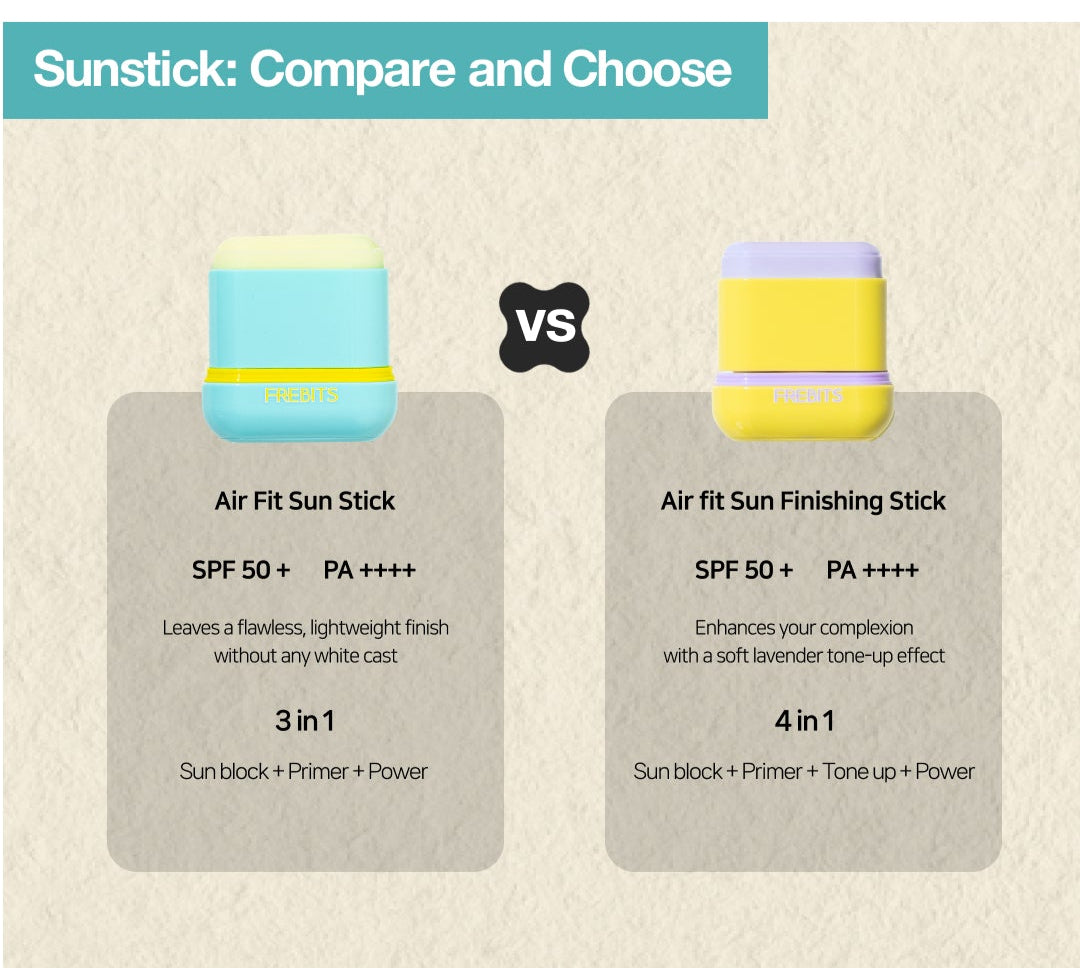 Sun Finishing Stick Key Ring Duo