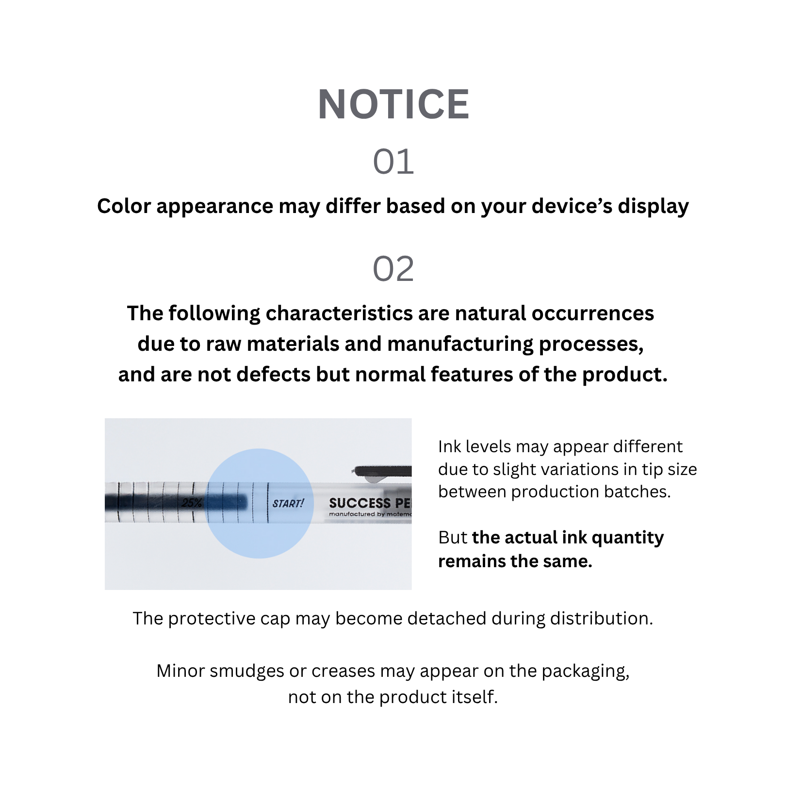 [0.4] Bộ bút Success - 5 màu