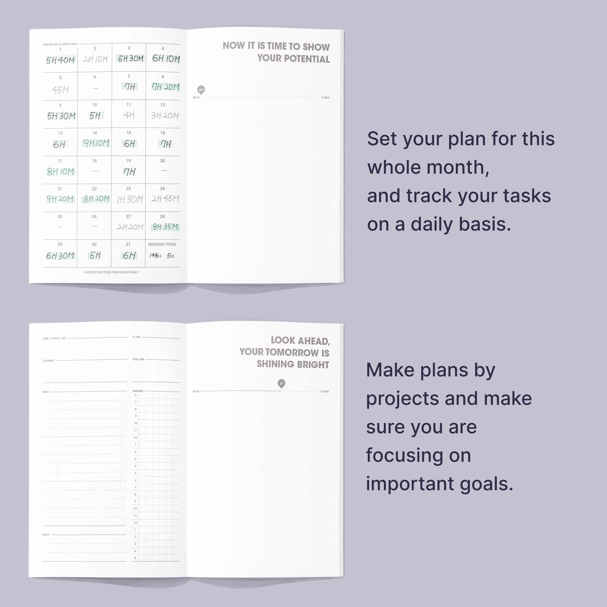 Perencana 10 Menit 100 HARI [Color Chip]