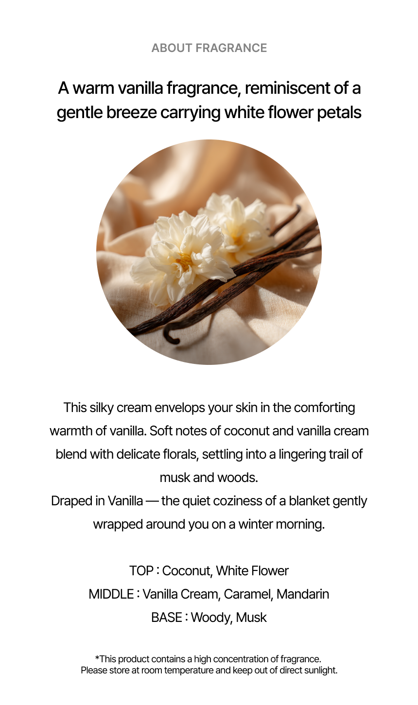 Draped in Vanilla Hand Cream