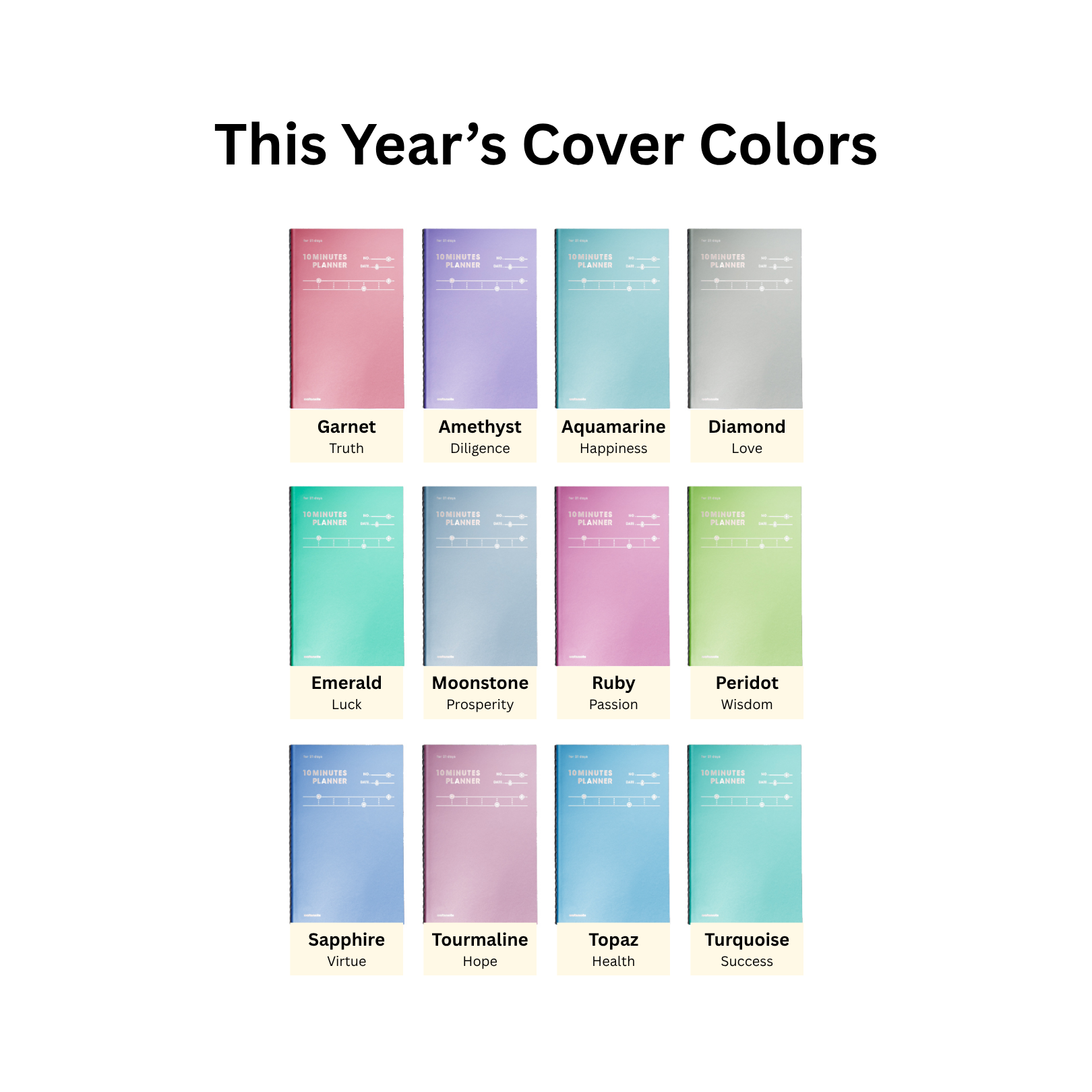 [Limited] Annual Signature 2025 (10 Minute Planner)
