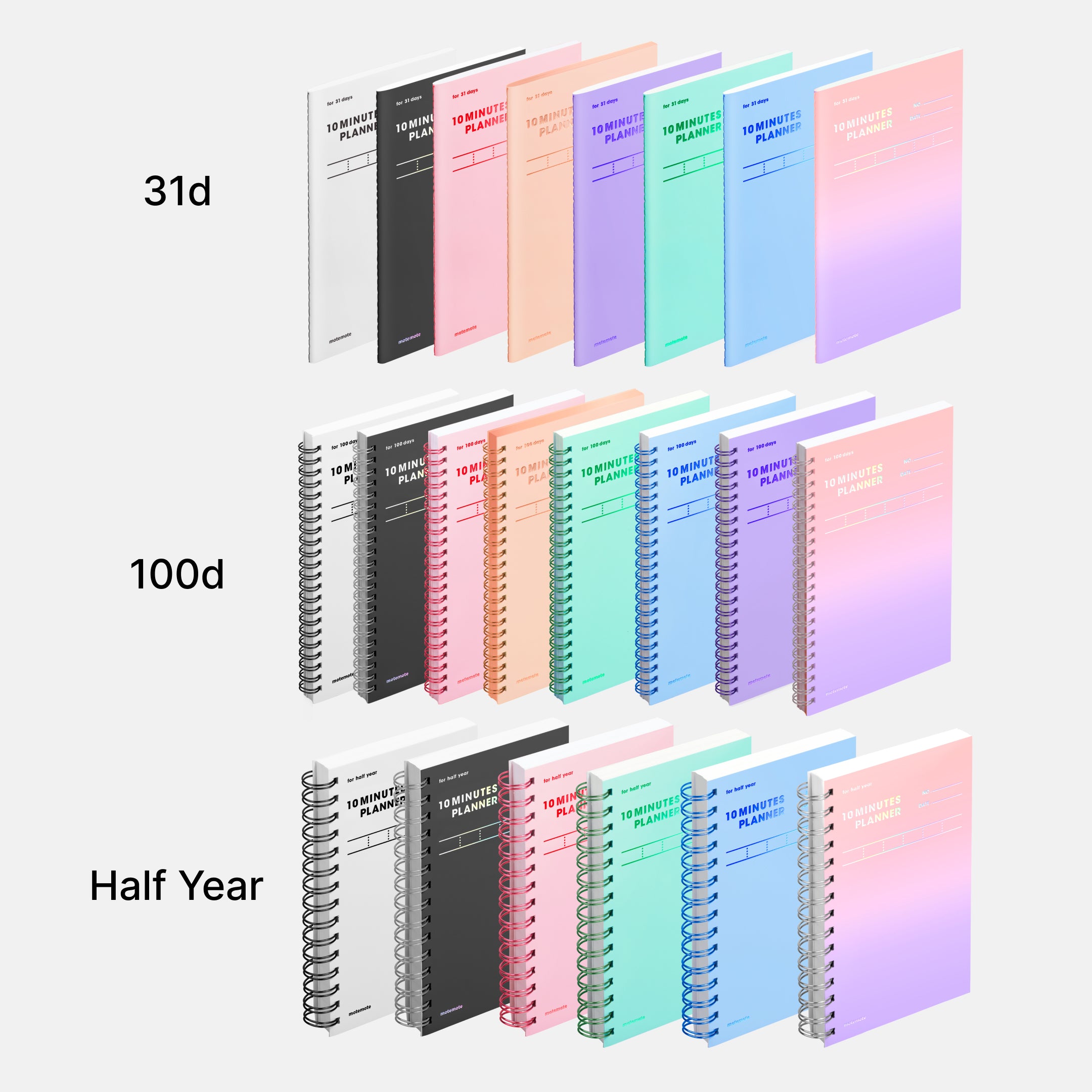 Perencana 10 Menit 100 HARI [Color Chip]